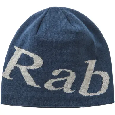 Rab Logo Beanie Tempest Blue/Light Zinc