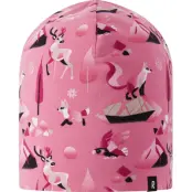 Reima Kids' Beanie Tanssi Aop Soft Coral