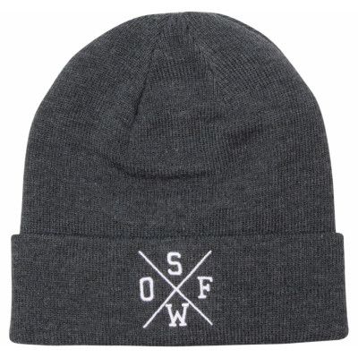Rexdale Youth Beanie, Dk Grey Melange, Onesize,  Wow