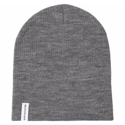Rib Beanie, Grey Melange, Onesize,  Wearcolour