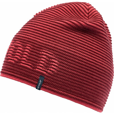 Devold Rib Logo Merino Beanie Poppy