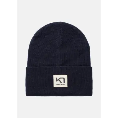Røthe Beanie, Dark Navy Blue, Os Women,  Pannband