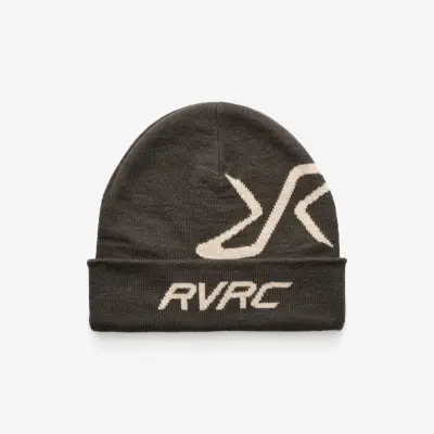 RVRC Graphic Wool Beanie Unisex Anthracite, Storlek:One Size