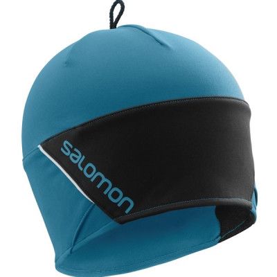 Salomon RS Beanie Black/Mallard Blue