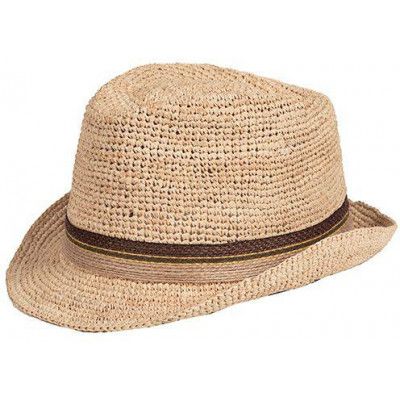 Salon Raffia Trilby Crochet