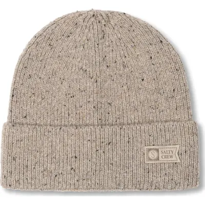 Salty Crew Men's Half Hitch Beanie Natural