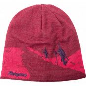 Ski Beanie, Beetred/Raspberry/Purplevelvet, 60,  Bergans