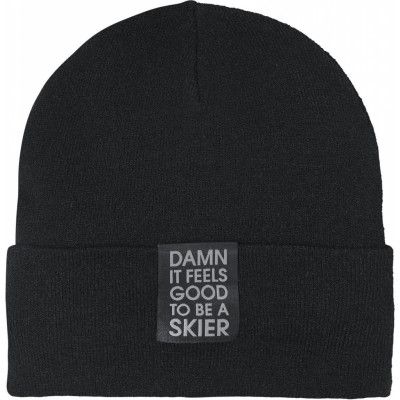 Skier Beanie  Black Sol