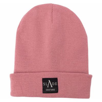 Slade Knitted Hat, Lt Pink, Ones,  Slade