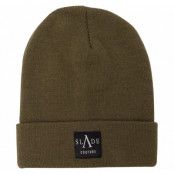 Slade Knitted Hat, Olive, Onesize,  Pannband