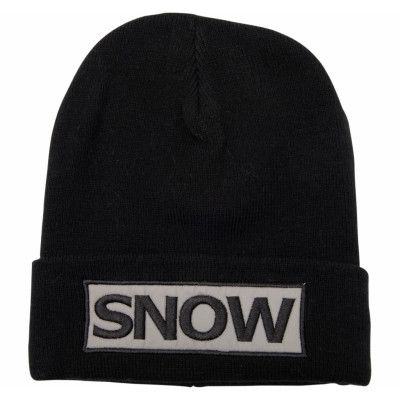 Snow Cap, Black, Onesize,  Pannband