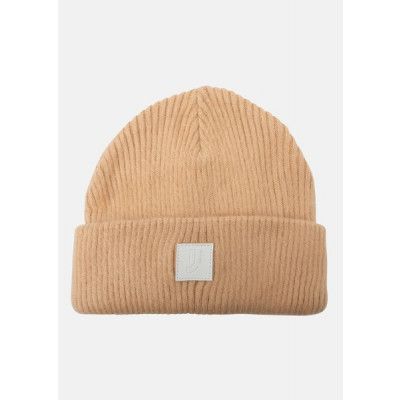 Softie Rib Beanie, Beige, Onesize,  Pannband