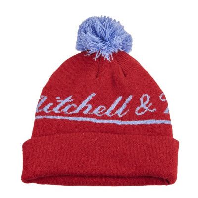 Special Script Knit W Bobble, Nvy, Onesize,  Pannband