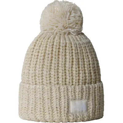 The North Face Cozy Chunky Cabin Beanie Gardenia White/Gravel/Khaki Stone/Gardenia White
