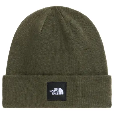 The North Face Dock Worker Recycled Beanie New Taupe Green - OS