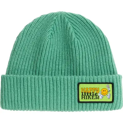 The North Face Kids' Salty Lined Beanie Dimmed Algae/Hike Patch