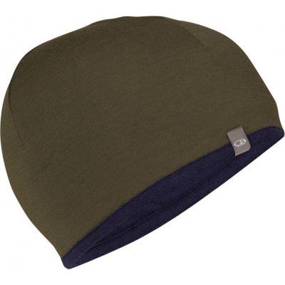 Icebreaker Unisex Pocket Hat Loden/Midnight Navy