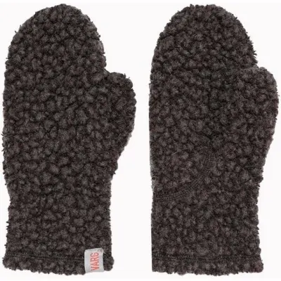 Varg U Vargön Wool Mittens Dark Chocolate Brown - S/M