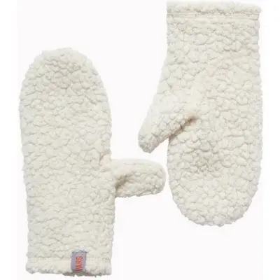 Varg U Vargön Wool Mittens Off White Off white M-L