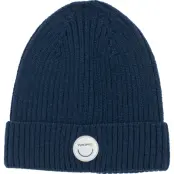 Viking Footwear Kid's Play Wool Rib Beanie Navy