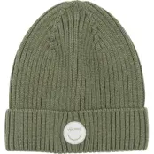 Viking Footwear Kid's Play Wool Rib Beanie Olive