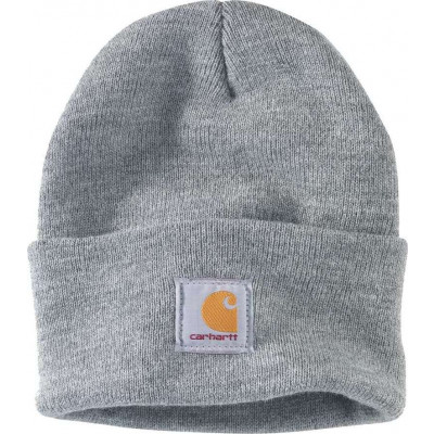 Carhartt Knitted Cuffed Beanie Heather Grey