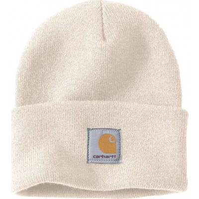 Carhartt Knitted Cuffed Beanie Winter White