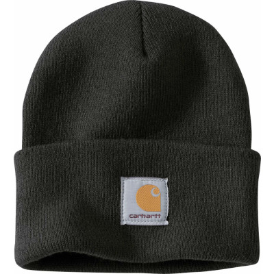 Carhartt Knitted Cuffed Beanie Black