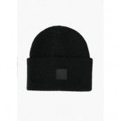 Aspen Knitted Hat, Black, Onesize,  Pannband