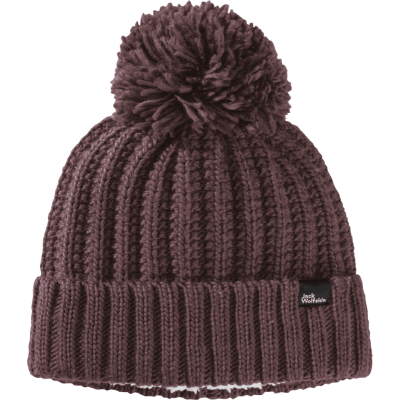 Jack Wolfskin Women's Highloft Knit Beanie Boysenberry