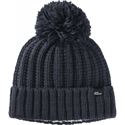 Jack Wolfskin Women's Highloft Knit Beanie Night Blue