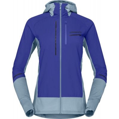 Norrøna Women's Senja Alpha90 Zip Hood Royal Blue
