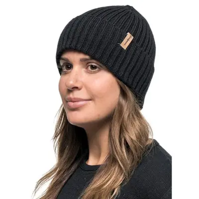 Woolpower Beanie Rib Black Black