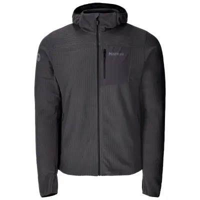 Marmot AirFleece Hoody Blackened Blackened S