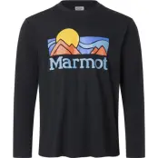 Marmot Coastal Tee LS Black