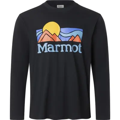Marmot Coastal Tee LS Black Black XXL