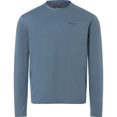 Marmot Men's Airexchange Upf 50 Crew Ls Thunderhead