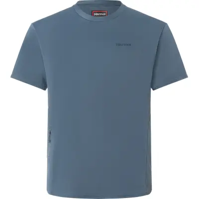 Marmot Men's Airexchange Upf 50 Crew Ss Thunderhead