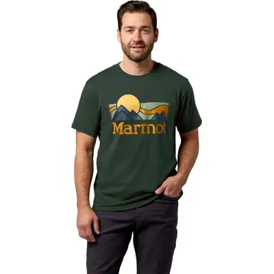Marmot Men's Coastal Tee  Pine Forest