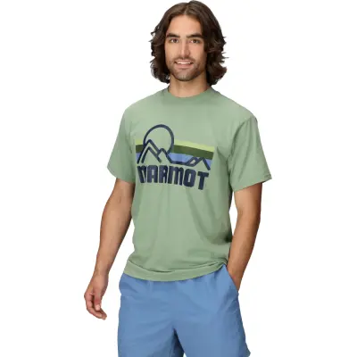 Marmot Men's Coastal Tee Short Sleeve Agate Green