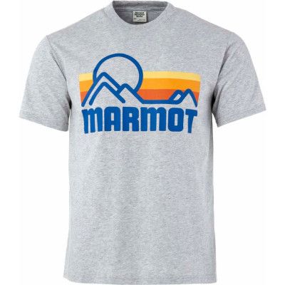 Marmot Men's Coastal Tee Short Sleeve Grey