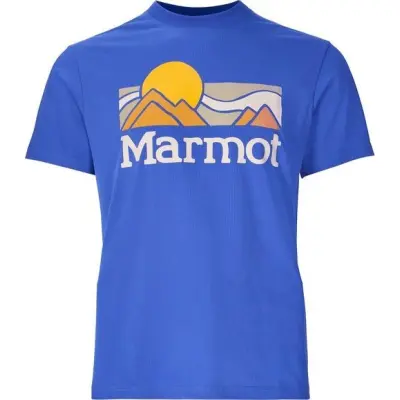 Marmot Men's Coastal Tee SS Oxide Blue