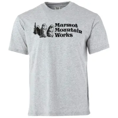Marmot Men's MMW Tee SS Grey Heather