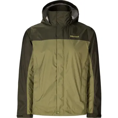 Marmot Men's Precip Eco Jacket Rosin Green/olive Grove