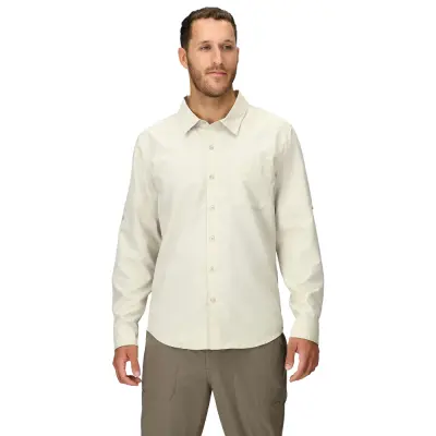Marmot M's Airexchange Upf 40 Ls Shirt Birch Bark