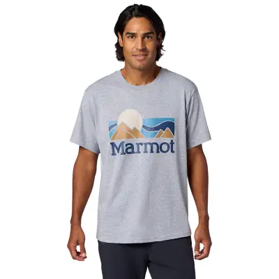Marmot M's Coastal Tee Ss Grey Heather