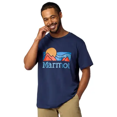 Marmot M's Coastal Tee Ss Nightfall Navy