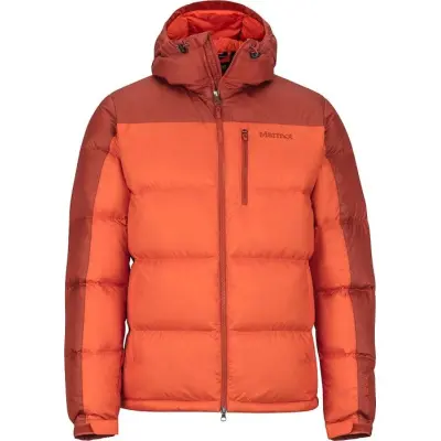 Marmot M's Guides Down Hoody Orange Haze/Dark Rust