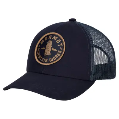 Marmot Retro Trucker Hat Nightfall Navy