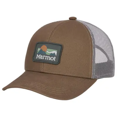 Marmot Retro Trucker Hat Olive Grove